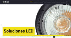 Desktop Screenshot of ledbcn.com
